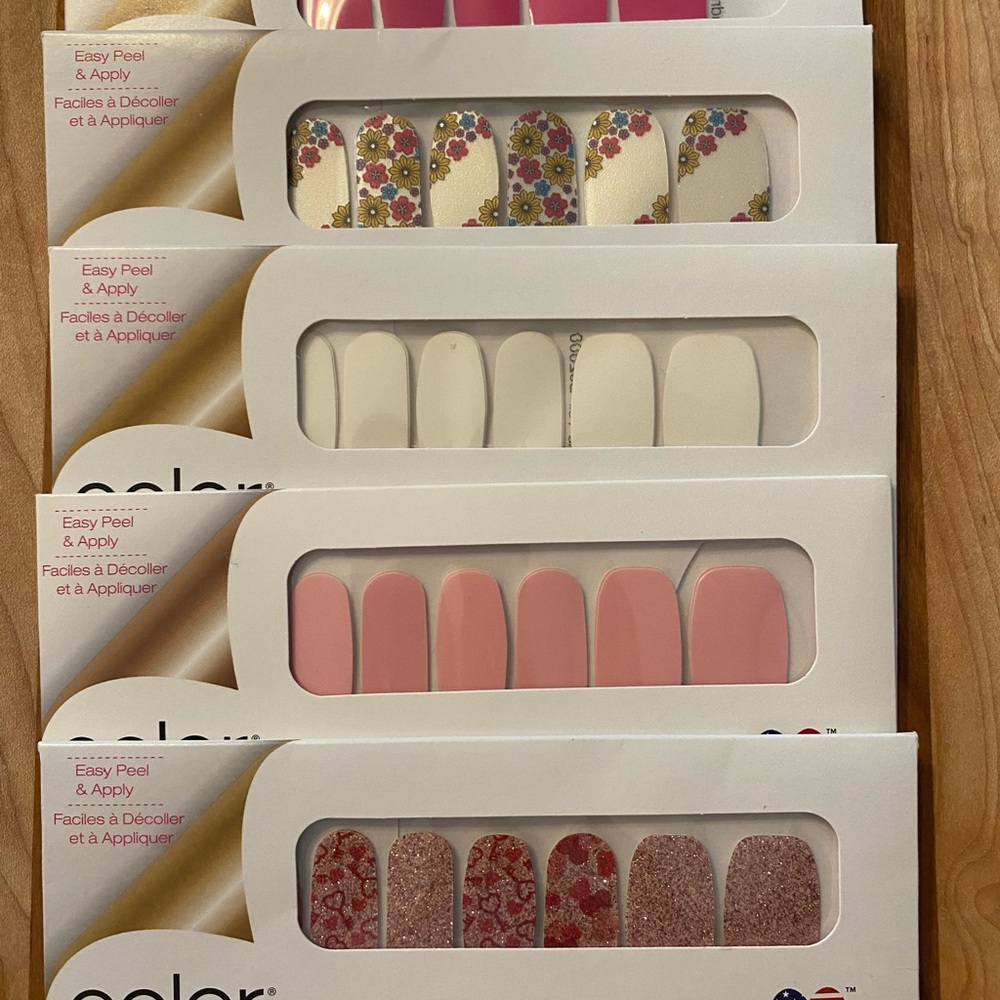 Color street nail strips. 13 packages.